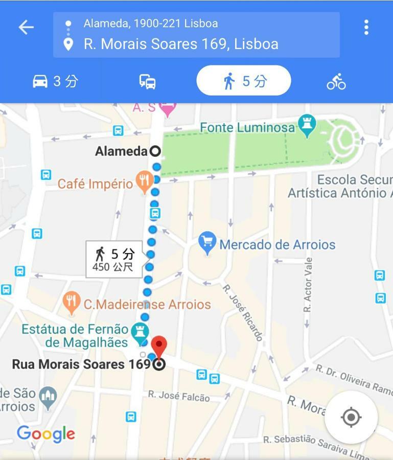 Arroios 169 Apartman Lisboa Kültér fotó